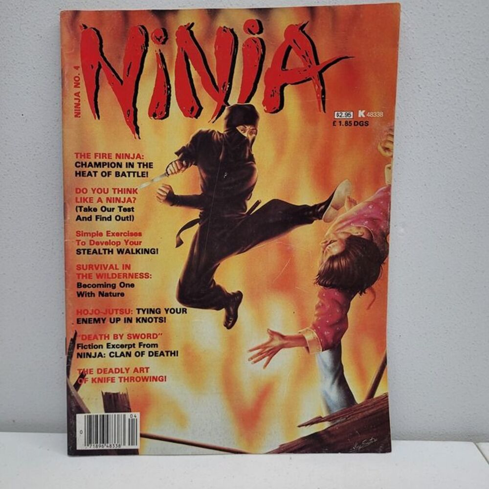 NINJA Magazine Issue 4 - Fire Ninja, Stealth Walking, Survival